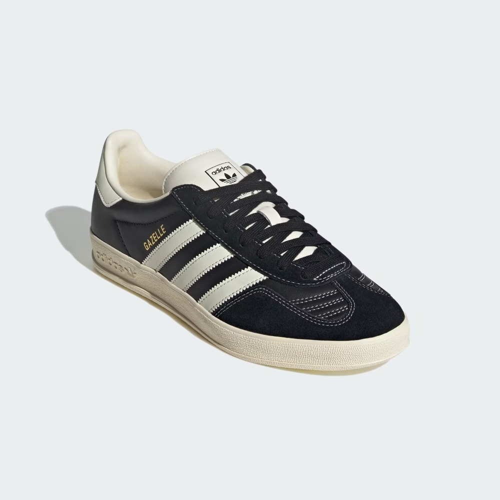 11.5M - [New] Men's adidas Gazelle Indoor Shoes Black JQ8385 - Picture 4 of 8